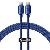ราคา BASEUS Crystal Shine Series สายชาร์จ USB-C to USB-C (1.2 ม., สีน้ำเงิน) (307013)