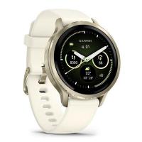 ราคา GARMIN Venu 4 สมาร์ทวอทช์ (41mm., ตัวเรือนสี Lunar Gold, สายสี Bone) (309248)