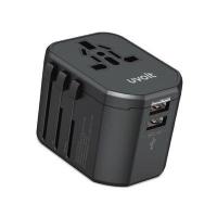ราคา UVOLT หัวแปลงปลั๊กไฟ (สีดำ) รุ่น UVTA-02 (303566)