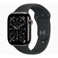 ราคา APPLE Watch Series 11 GPS + Cellular 2025 (46mm., M/L, Slate Titanium Case, Black Sport Band) (309145)