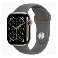 ราคา APPLE Watch Series 11 GPS + Cellular 2025 (42mm., S/M, Natural Titanium Case, Stone Gray Sport Band) (309125)