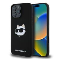 ราคา KARL Choupette Head Mag Liquid Glitter เคสสำหรับ iPhone 16 Pro (สีดำ) รุ่น KLHMP16LSCHPPLK (301305)