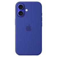 ราคา APPLE เคสซิลิโคนสำหรับ iPhone 16 พร้อม MagSafe (สีน้ำเงินอัลตร้ามารีน) (301332)