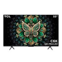 ราคา TCL ทีวี C6K Google TV 55 นิ้ว 4K QD-Mini LED รุ่น 55C6K ปี 2025 (305075)