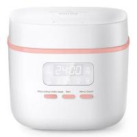 PHILIPS หม้อหุงข้าวดิจิตอล (360 วัตต์, 0.54 ลิตร, สีขาว) รุ่น HD3064/35