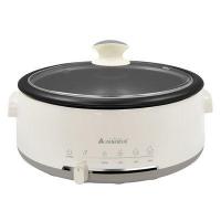 ราคา HANABISHI หม้อสุกี้อเนกประสงค์ (1300 วัตต์, 3 ลิตร, สีขาว) รุ่น PS-305 (299242)