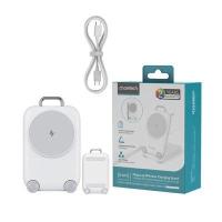 ราคา CHOETECH Luggage MagLeap 3-in-1 แท่นชาร์จไร้สายแบบแม่เหล็ก (15 วัตต์, สีขาว) รุ่น T816-F-CCWH (315086)