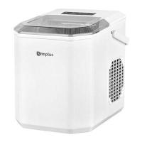ราคา SIMPLUS เครื่องทำน้ำแข็งอัตโนมัติ (100 วัตต์, 1.2 ลิตร) รุ่น ZBJH001 (306044)