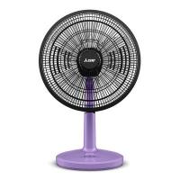 ราคา MITSUBISHI ELECTRIC พัดลมตั้งโต๊ะ 16 นิ้ว (สีม่วงครีมมี่) รุ่น D16A-GC CM-PP (304837)