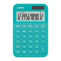 ราคา CASIO MS-20YC เครื่องคิดเลข (สีเทอร์ควอยซ์) รุ่น MS-20YC-TU (310862)