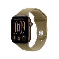 ราคา APPLE Watch Series 12 GPS 2026 (46mm., M/L, Dark Bronze Aluminum Case, Olive Sport Band) (317693)