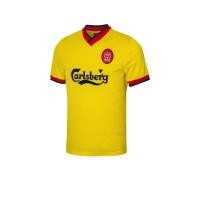 ราคา LFC เสื้อแข่งย้อนยุคผู้ชายทีมลิเวอร์พูล ชุดเยือน ฤดูกาล 1997/98