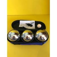 ราคา Power Boule ลูกเปตอง เปตอง แข่งขัน ชุบโครเมียม ชุด 3ลูก ลาย 0