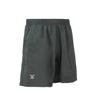 ราคา FBT กางเกงเทรนนิ่ง ขาสั้น ผ้าร่ม สีเทาเข้ม C2D631