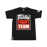 ราคา Fairtex T-Shirt "Fairtex Fight Team" - Black/Red