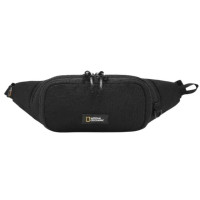 ราคา NATIONAL GEOGRAPHIC BURT HIP SACK N255AHI010-099 กระเป๋าคาดเอว ผู้ชายและผู้หญิง BLACK