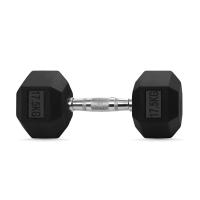 ราคา ดัมเบลเหลี่ยม Hex Dumbells 17.5 kg 1 คู่ - Homefittools