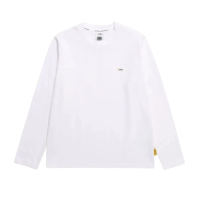 ราคา NATIONAL GEOGRAPHIC T-SHIRT N243UTS010-010 เสื้อยืดแขนยาว ผู้ชายและผู้หญิง WHITE