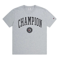 ราคา CHAMPION CREWNECK T-SHIRT เสื้อยืดทีเชิ๊ต ผู้ชาย 219852-EM031 Grey