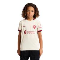 ราคา LFC เสื้อแข่งเด็กทีมลิเวอร์พูล ชุดเยือน เกรด Supporter ฤดูกาล 2025/26 LF068AP615EPTH