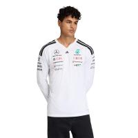 ราคา ADIDAS เสื้อแข่งรถแขนยาวผู้ชายทีม Mercedes - AMG Petronas Formula One AD001AP939ETTH