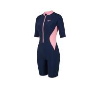 ราคา SPEEDO Zip Front Short Sleeve ชุดว่ายน้ำผู้หญิง SP111SP142EVTH