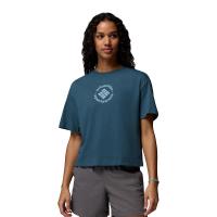 ราคา COLUMBIA Rolling Bend™ Graphic Relaxed Crop เสื้อยืดผู้หญิง CO399AP272EVTH