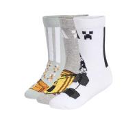 ราคา ADIDAS Minecraft ถุงเท้าเด็ก (แพ็ค 3 คู่) AD001AC034EXTH