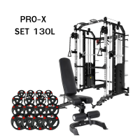 ราคา Smith Machine สมิธ แมชชีน HFT รุ่น Pro-X Set 130L - Homefittools