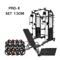 ราคา Smith Machine สมิธ แมชชีน HFT รุ่น Pro-X Set 130M - Homefittools
