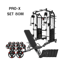 ราคา Smith Machine สมิธ แมชชีน HFT รุ่น Pro-X Set 80M - Homefittools