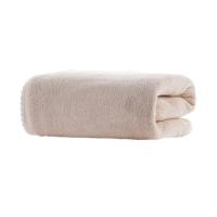 ราคา ผ้าขนหนูเช็ดตัว Coral Fleece KASSA HOME รุ่น SH7576-MB-BE ขนาด 69 x 137 ซม. สีเบจ