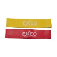 ราคา EXEO Mini Band แถบยางบริหารแบบห่วงสั้น สีแดง/เหลือง คู่