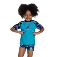 ราคา SPEEDO Short Sleeve Printed Rash Top Set ชุดว่ายน้ำเด็กผู้ชาย SP111SP489CSTH