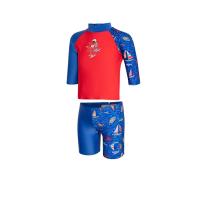 ราคา SPEEDO Digital Short Sleeve Rash &amp; Top Set ชุดว่ายน้ำเด็กผู้ชาย SP111SP796DTTH