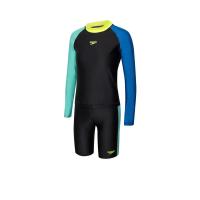 ราคา SPEEDO Colourblock Rash Top &amp; Jammer Set ชุดว่ายน้ำเด็กผู้ชาย SP111SP429EGTH