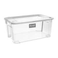 ราคา กล่องใส่รองเท้าพร้อมฝาปิด KASSA HOME รุ่น JCJ-5126 ขนาด 28 x 42.3 x 19.5 ซม. สีขาว