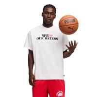 ราคา PUMA Out The Mail เสื้อยืดบาสเกตบอลผู้ชาย PU097AP582FBTH