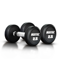 ราคา ดัมเบลกลม หุ้มยาง IRONTEC ขนาด 2.5-20KG x 2 ชิ้น