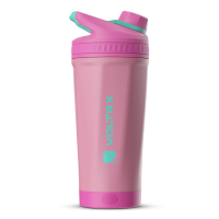ราคา VOLTRX แก้วเชคโปรตีน ปั่นไฟฟ้า Stainless Steel Shaker สี RADIANT ROSE ขนาด 500ML รุ่น CHILLMIX