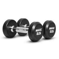 ราคา ดัมเบลกลม หุ้มยาง IRONTEC ขนาด 2.5KG x 2 ชิ้น (DB4012)