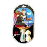 ราคา Butterfly ไม้ปิงปอง รุ่น Wakaba 3000 Butterfly Tabletennis แถมลูกปิงปอง butterfly