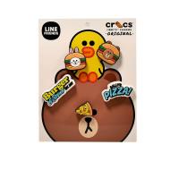 ราคา CROCS Jibbitz Line Friends 5-Pack ตัวติดรองเท้า CR024AC226DSTH