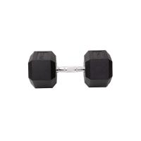 ราคา S SPORTS SC-RHD225 ดัมเบลยางหกเหลี่ยม 22.5 กก. SB146SP265CWTH