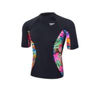 ราคา SPEEDO Printed Short Sleeve เสื้อรัชการ์ดผู้หญิง SP111SP282CWTH