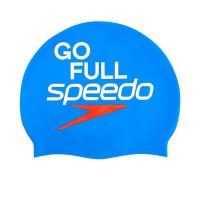 ราคา SPEEDO Slogan Printed หมวกว่ายน้ำผู้ใหญ่ SP111AC136EGTH