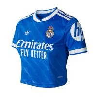 ราคา ADIDAS เสื้อแข่งผู้หญิงทรงครอปทีมเรอัล มาดริด ชุดที่สาม ฤดูกาล 2025/26 AD001AP092EOTH