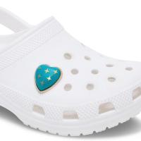 ราคา CROCS Jibbitz Turquoise and Gold Heart ตัวติดรองเท้า CR024AC659EXTH
