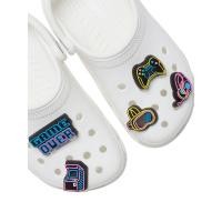 ราคา CROCS Jibbitz Lights Up Neon Gamer 5-Pack ตัวติดรองเท้า CR024AC423DLTH