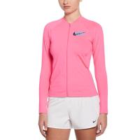 ราคา NIKE Essential Long-Sleeve Zip เสื้อรัชการ์ดผู้หญิง NI083SP117EHTH